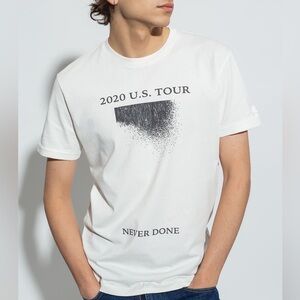 $160 Diesel Men's US Tour Print Graphic Short-Sleeve T-Shirt Top Size S